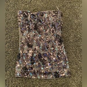 Cute express sequin strapless. Size xs.
